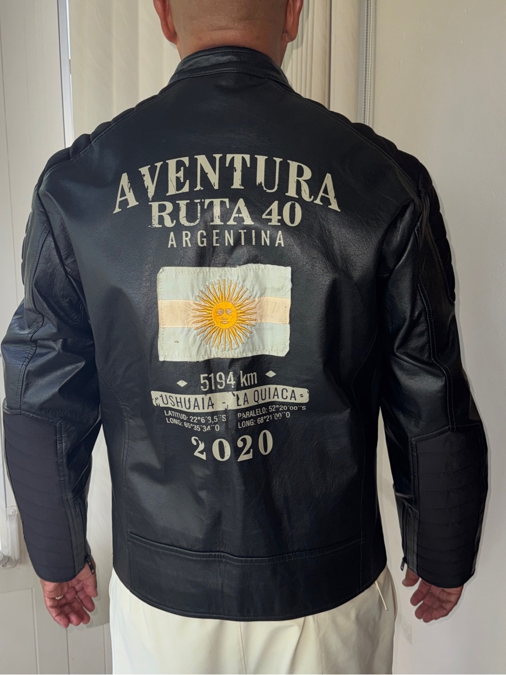 La Martina Ruta 40 Genuine Argentine Leather Jacket XXL - Never Worn Rare Design